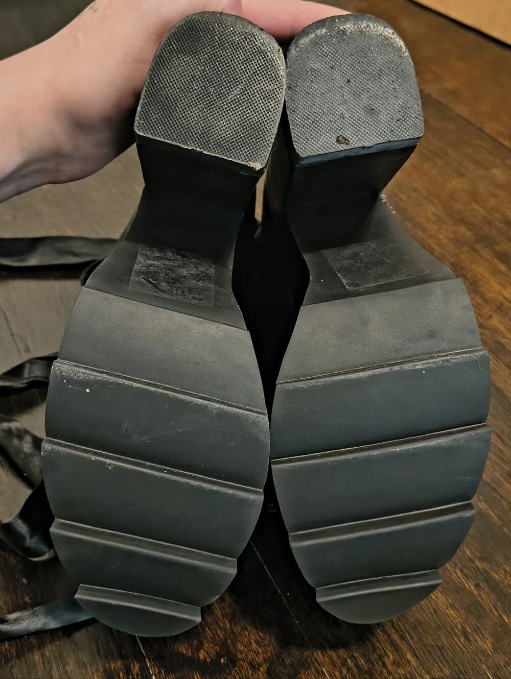 Y.R.U. X Dolls Kill Ballet Bae Platforms
